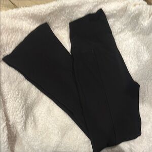 Norma Kamali Black Flare Pants